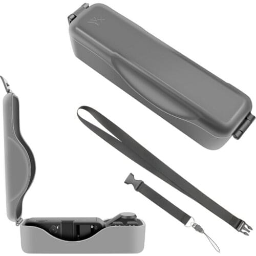 Portable Waterproof Carring Case for DJI OSMO POCKET Handheld Gimbal Camera + Neck Wrist Strap Lanyard Store 2 USB Adapters