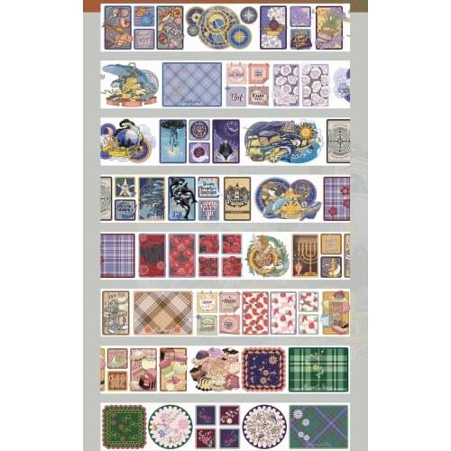 Sweet Memories Record Washi Masking Tapes Bullet Journal DIY Scrapbooking Decorative Stickers