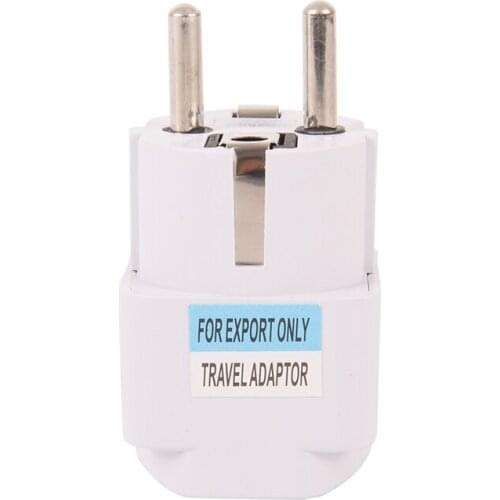 Universal USA US UK AU to EU Europe AC Power Socket Plug Travel Charger Power Adapter Converter Wall Plug 1pcs