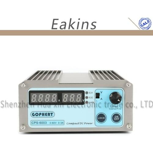 60V 3A DC High Precision Compact Digital Adjustable Switching Power Supply OVP/OCP/OTP Low Power 110V-220V-240V AC CPS-6003