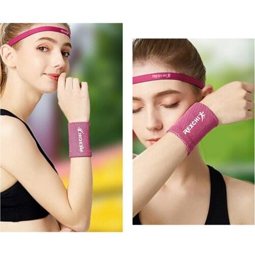 Ice Feeling Wristband Men And Women Wristband Fitness Weightlifting Running Cycling Sports Protective Gear Bracer Cycling