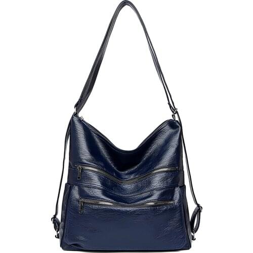 Ladies Crossbody Bags for Shoulder Bag New Multi-Pocket Fashion Womens Leather Handbags Luxury Brand Women Bags 2021 Designer