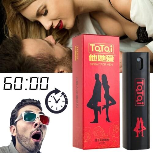 10ml Delay Spray Male Anti Premature Ejaculation Prolong 60 Minutes Big Dick Enlargment Spray Cock Erection Enhance
