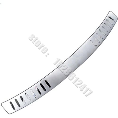 Car Accessories Stainless Steel Rear Bumper Protector Sill Trunk Tread Plate Trim for kia carens 2007-2012 Car styling