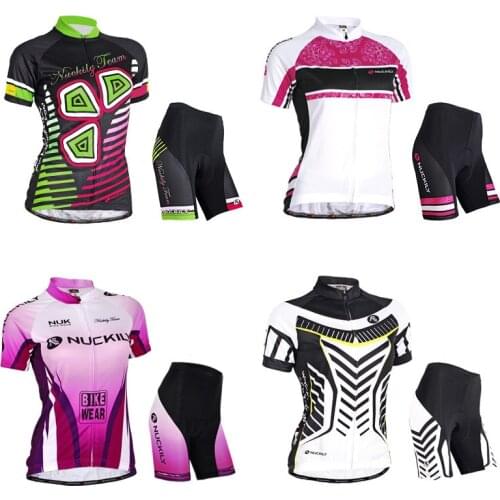 Free Shipping Women Road Bike Clothing Summer BIB Shorts 2021 Cycling Jersey Set MTB Kit Female Bicycle Clothes Sport Suit Dress