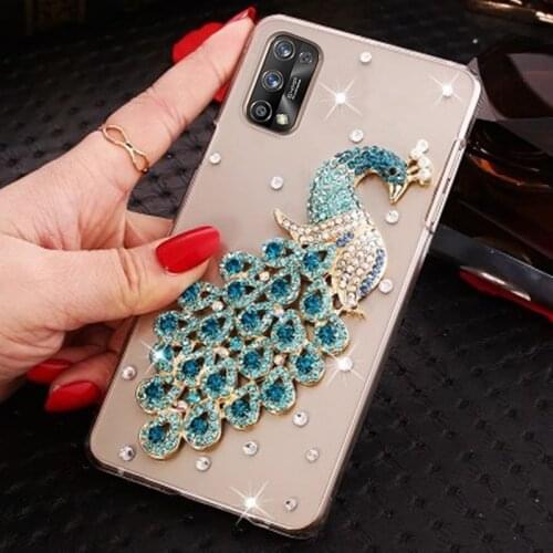 DIY Bling Case for OPPO Realme 7 X7 3 5 5S 6 Pro 6S X50 Pro Case C1 C2 C3 C11 C12 C15 C13 X3 X2 XT 5i X3 SuperZoom Glitter Cover
