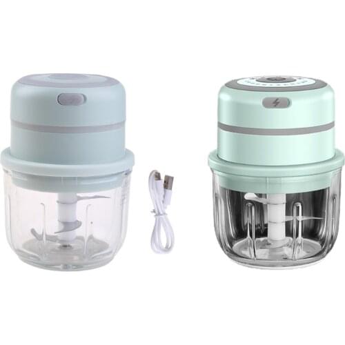 Home Electric Meat Grinder Portable Blender Spiral Vegetable Slicer Food Processor Multifunctional Kitchen Round Chopper