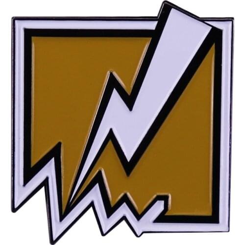 Rainbow Six Siege Enamel Pin Game Lightning Logo Badge