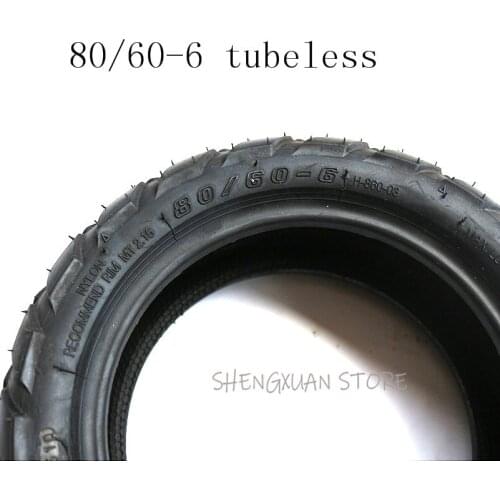 GOOD QUALITY 80/60-6 Tubeless tire For E-Scooter Motor Electric Scooter Go karts ATV QuadSpeedway 8.5 inch tire scooter