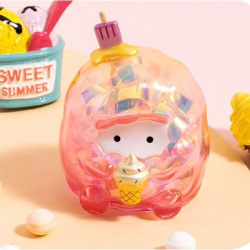 Kawaii Blind Box Toy Dessert Party Blind Box Ike Family Guess Bag Caja Ciega Surprise Bag Toys Figures Cute Clear Model Birthday