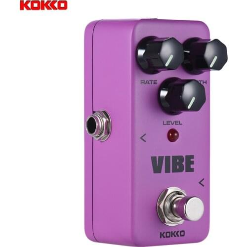 KOKKO VIBE Mini Analog Rotary Speaker Electric Guitar Effect Pedal True Bypass Full Metal Shell Guitar Pedal guitar accessories