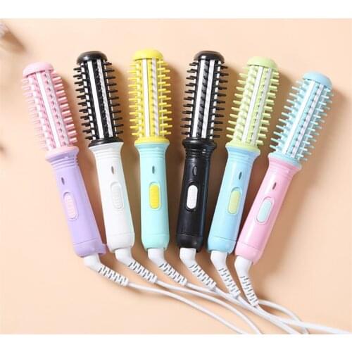 Fashion Mini Electric Curling Iron Small Hair Straightening Curling set Cute Flat Irons Travel Hair Curlers Tools 20#824