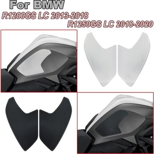 Motorcycle Non-slip Side Fuel Tank Stickers Waterproof Pad Rubber For BMW R1200GS LC 13-20 R1250GS LC 18-20 R 1200 1250 GS LC
