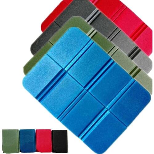 Soft Waterproof Dual Camping Hiking Picnic Portable Cushion Seat Pad Outdoor Folding Camping Moistureproof Cushion Mattress Pad