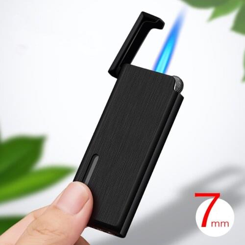 2020 New Metal Flint Gas Lighters Smoking Accessories 1300C Butane Torch Lighter Cigar Cigarettes Lighter Gadgets For Men