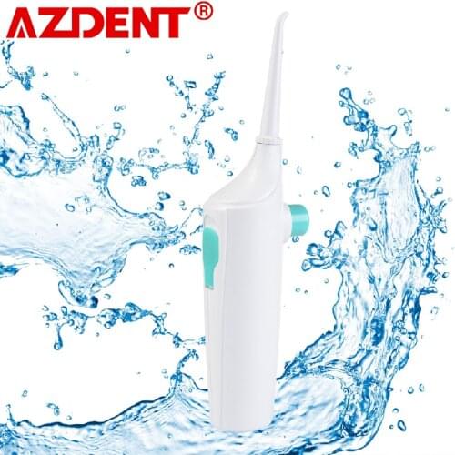 80ml Portable Handheld Oral Irrigator Manual Travel Water Jet Toothbrush Flosser Tooth Pick Dental Implement Clean Oral Hygiene