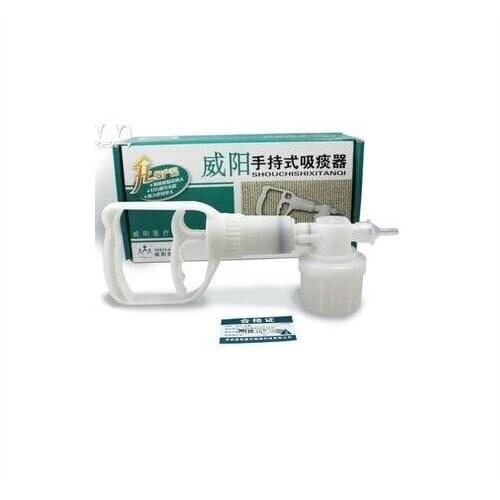 Hand held sputum suction device for adult, household portable phlegm suction unit, 20 soft silicon hoses
