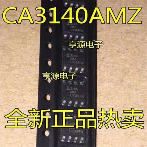 10pcs CA3140AMZ SOP-8 CA3140A SOP8 CA3140 SOP 3140AMZ CA3140AMZ96