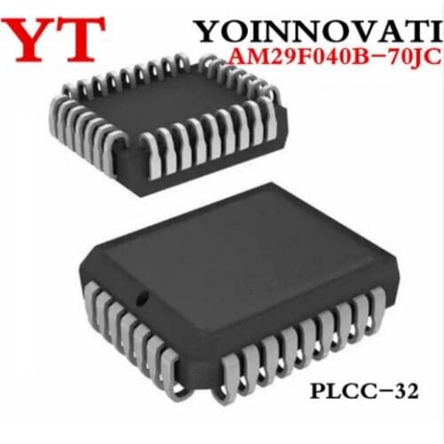 10pcs/lot AM29F040B-70JC AM29F040B-70 AM29F040B 29F040B-70JC PLCC32 IC Best quality