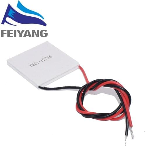 10PCS SAMIORE ROBOT TEC1-12706 12706 TEC Thermoelectric Cooler Peltier 12V New of semiconductor refrigeration