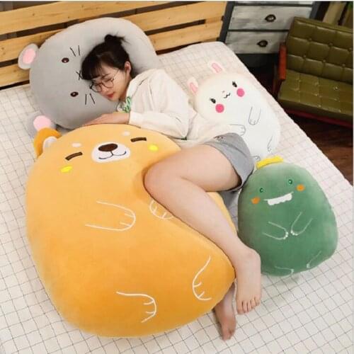 40 CM Year of the rat mascot Mouse dinosaur toy plush toy rabbit doll Doll cartoon animal pillow present