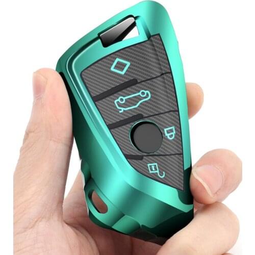 Car TPU Key Protect Shell Case Cover For BMW X1 X3 X4 X5 X6 F15 F16 F48 525 1 2 3 4 5 6 7 Series Interior Accessories