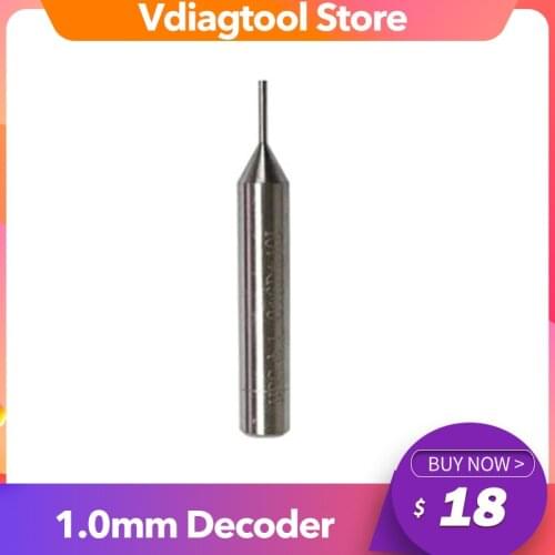 Kukai 1.0mm Decoder For SEC-E9 Alpha Key Cutting Machine New Locksmith Tools Parts SN-CP-PJ-01 1.0mm Decoder For SEC-E9