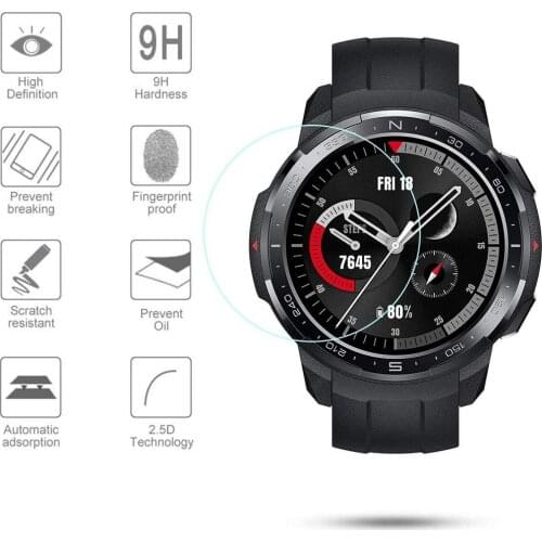 For Huawei Honor Watch GS Pro Tempered Glass Screen Protector Films Guard Smartwatch Bracelet Protection Film full Accessories