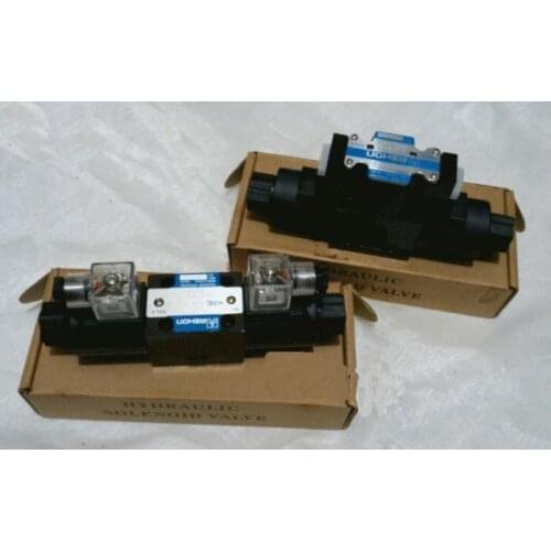 DSG-02-3C9 (DSG023C9) New Hydraulic Solenoid Directional Valve.Terminal Box Type or plug-in connector type,24Vdc,220vAC
