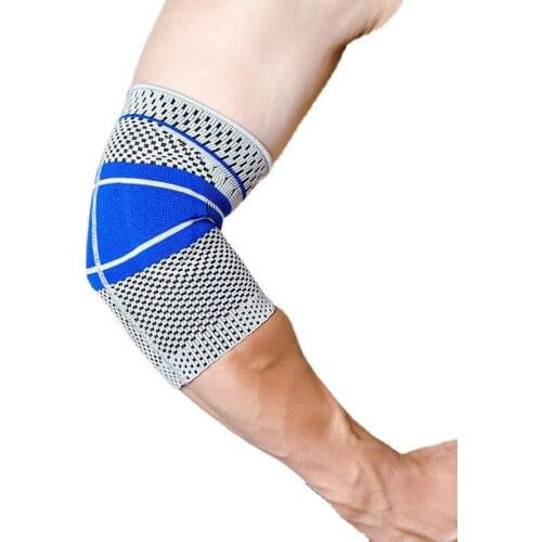 Elastic Bandage Elbow Support Anti-skid Compresion Elbow Protectors Armrests manicotti ciclismo Elbow Pads For Basketball