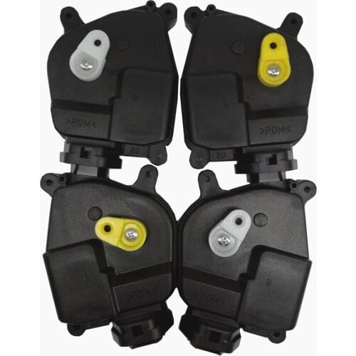 FaroeChi 1set Door Lock Actuator Front left and right, as well as back doors left and right For Hyundai Accent 2006-2011 Kia Rio