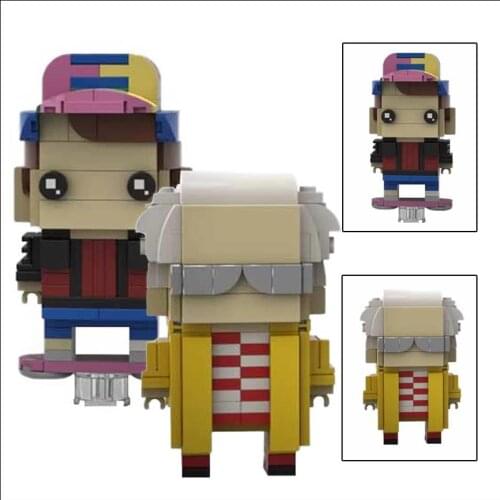 BuildMOC 12825 1x1 Trapezoidal vertical clamping plate 15712 2555 For Building Blocks Parts DIY Cons