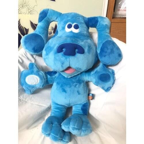 Huge Blue’s Clues Plush toy stuffed toys doll doll The dog that sleeps with the baby A gift for a child