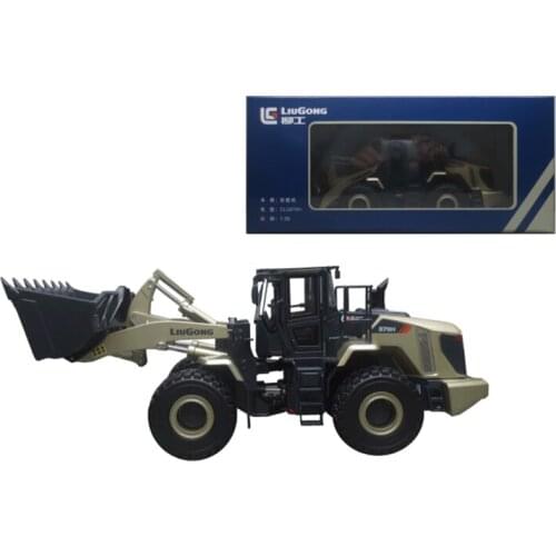 Original factory authentic 1:35 LIUGONG 870H mechanical loader (Champaign gold)