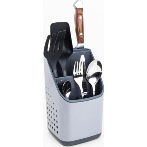 Knife Stand Holder For Kitchen Spoon, Fork, Knife Holder Stand Block Drainer Kitchen Accessories