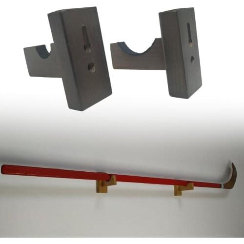 Widely Applied 3 Colors Stable Baseball Stick Wooden Rack Holder Shelf for Gifts