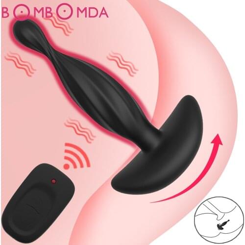 Silicone Anal Plug Vibrator Sex Toy For Men Women Wireless Mini Butt Plug Bullet Vibrator buttplug Prostate Massager Sex Product