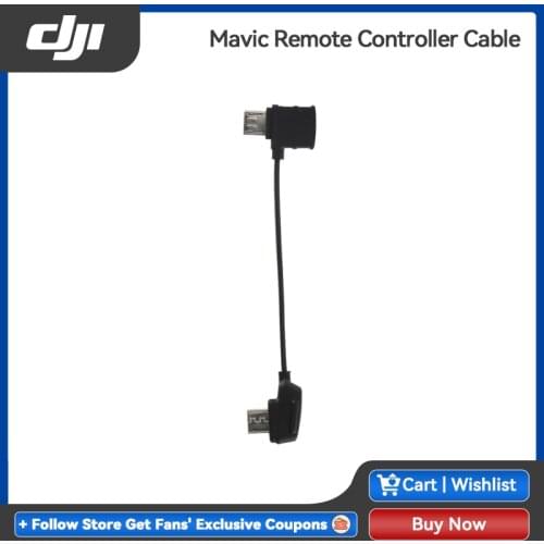 Dji Mavic Standard Remote Control Cable Micro USB Connector For Mavic Series New Original In stock