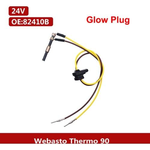 Truck Diesel Heater Glow Plug Silicon Nitirde Ignitors 82410B For Webasto Thermo 90 24V Engine Preheaters