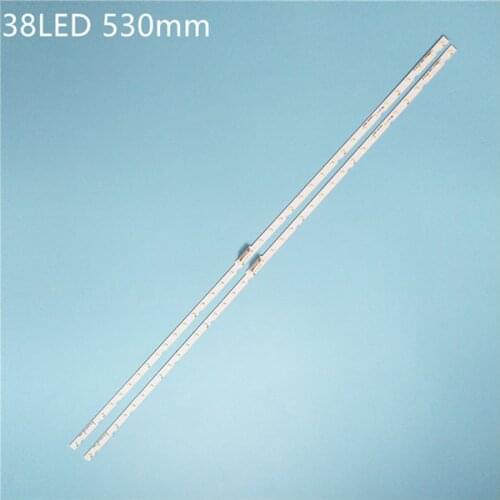 TVs LED Array Bars For Samsung UE49NU7305 UE49NU7370 UE49NU7372 UE49NU7379 LED Backlight Strips Matrix Lamps Lens Bands AOT_49