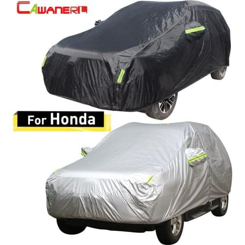 Cawanerl For Honda Accord Fit CR-V Pilot Civic Jade CR-Z Odyssey Legend Full Car Cover Sun Snow Rain Resistant Cover Waterproof
