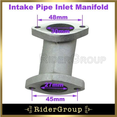 Intake Pipe Inlet Manifold For Chinese Zongshen 155cc Z155 160HO Pit Dirt Bike Motorcycle Engine Parts