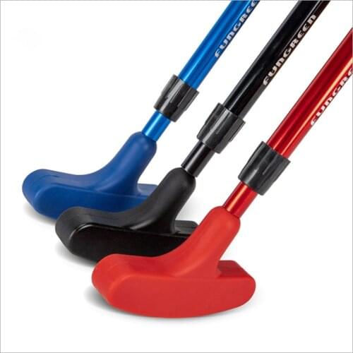 Retractable Putter Double-sided Golf Putter Extendable Range 53-93CM Adjustable Extensible Plastic Putter Head 3 Colors