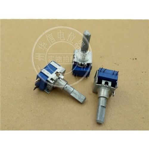 Japan ALPS 4 pin encoder with step 12 point handle with thread length 25MM switch