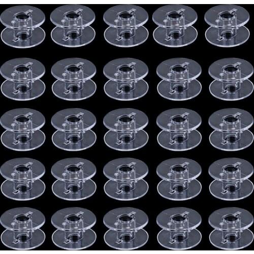 10pcs/set Sewing Machine Bobbins Plastic Case Storage Box Sewing
