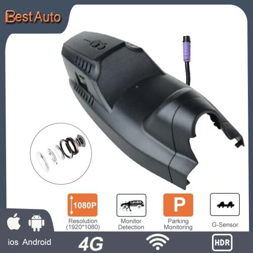 1920*1080P Car Wifi DVR Digital Video Recorder Cam for Ford Kuga Low Configured 2015 APP Control Hidden Installation Sony IMX323