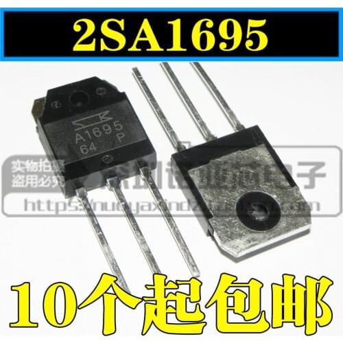 2pcs/lot A1695 C4468 / 2SA1695 2SC4468 TO-3P dedicated stereo pair new original