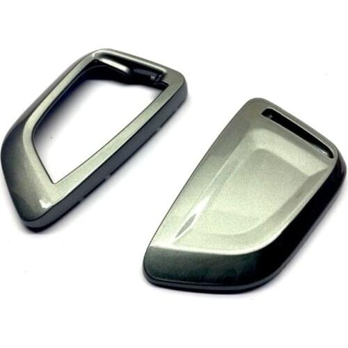 Remote Key Cover (Metallic Grey) For BMW Keyless Remote Key