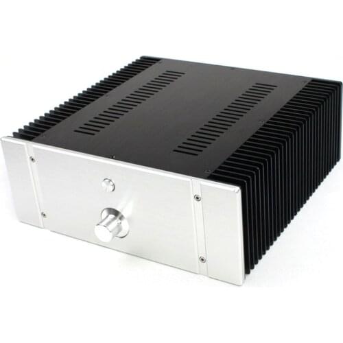 320*120*311MM Amplifier Case WA76 All Aluminum Home Amplifier Chassis Class A Amplifier shell AMP Enclosure Case DIY Box