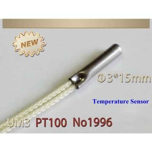 UM3 PT100 Temperature Sensor NO1996 M3x15mm for Ultimaker 3 3D Printer Parts
